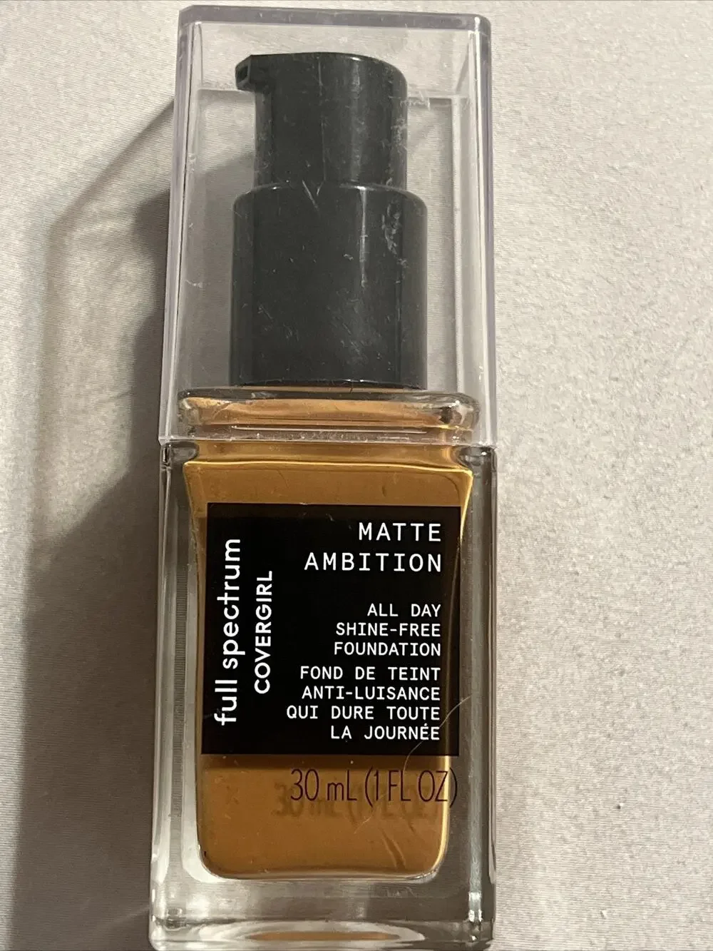 New Covergirl Full Spectrum Matte Ambition Foundation FS 400 Deep Cool 1